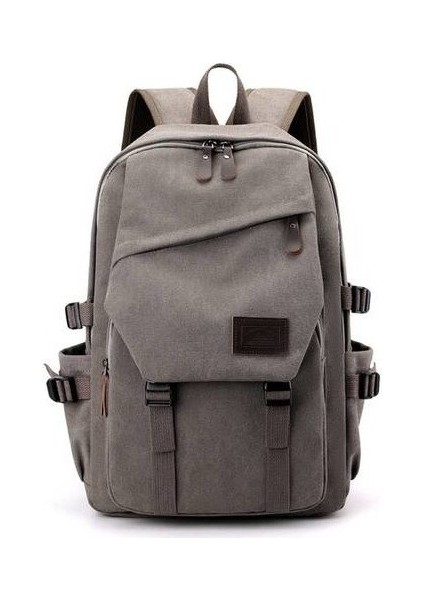 Htun Erkekler Bilgisayar Sırt Seyahat Gündelik Tuval Sırt Ortaokul Öğrencileri Için Üniversite Öğrencilerinin Okul Çantası (Yurt Dışından)