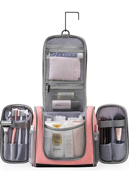 Lovehome Çok Bölmeli Büyük Kapasiteli Seyahat Çantası - Mor (Yurt Dışından)