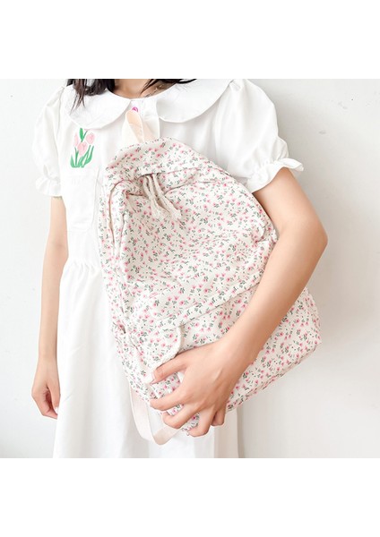 Juhui Store Kızlar Çiçek Okul Sırt Çantası Okul Seyahat Çalışmaları Için Büyük Kapasiteli Şık Daypack (Yurt Dışından)