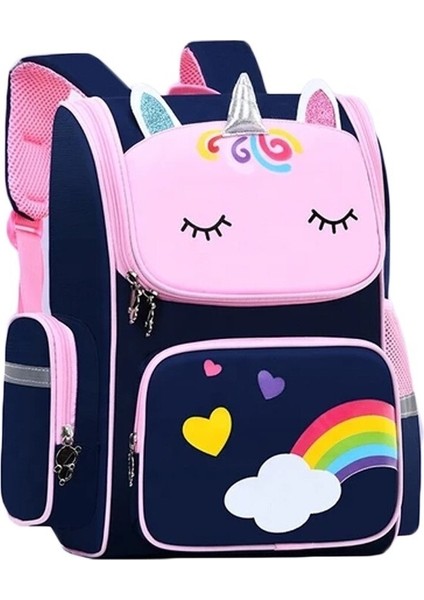 Fada Sevimli Kız Tek Boynuzlu At Okul Çantası (Yurt Dışından)