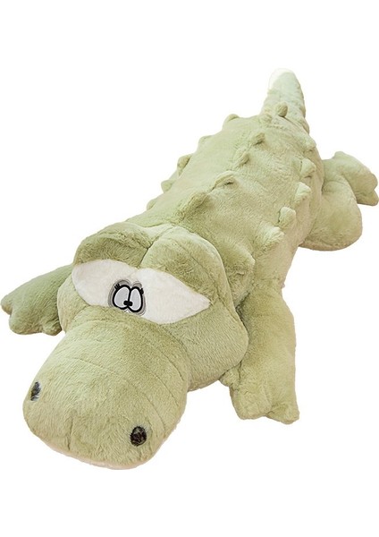 Timsah Peluş Oyuncak Erkek Büyük Boy Bebek Sevimli Bebek Doğum Günü Hediyesi Uyku Yastığı Bebek (Yurt Dışından)