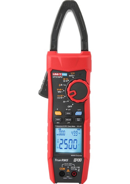 Unı-T UT219PV Profesyonel Ac/dc Pens Ampermetre
