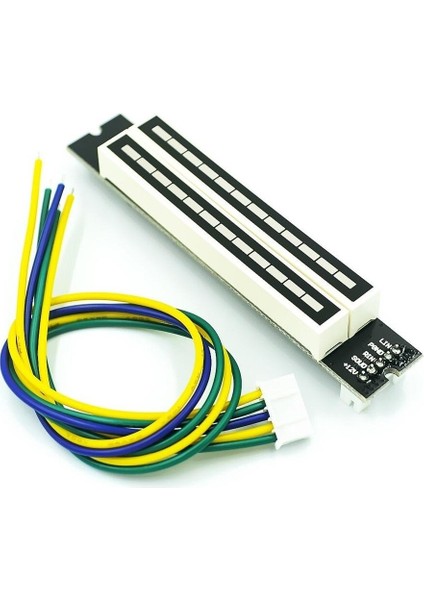 Bettyabecky Çift 12 Bit Çift Kanallı LED Müzik Spektrumu Seviye Gösterge Işığı (Yurt Dışından)