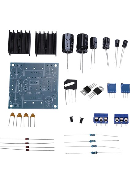 Sunshinee LM317 LM337 Pozitif ve Negatif Çift Güç Ayarlanabilir Güç Kaynağı I Diy Kiti (Yurt Dışından)