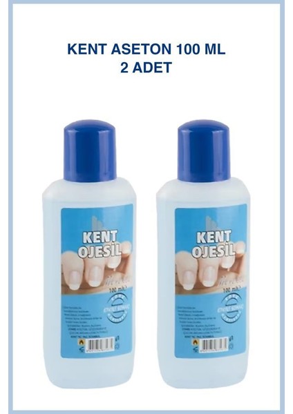 Klasik Sade Aseton 100ML X2