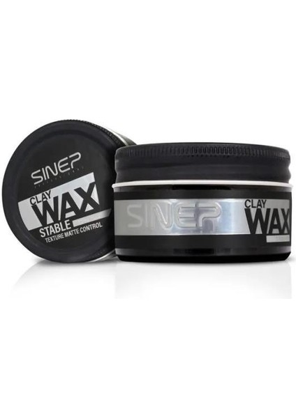 Clay Wax, Stable, Strong Hold, Texture Matte Control 100 ml