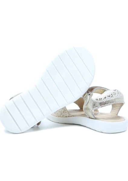 Kifidis S24V026 Kifidis-Kids Kız Çocuk Deri Sandalet 24-30