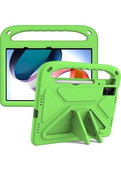 Xfashion Xiaomi Redmi Pad Için Bırak-Kötü Eva Tablet Kılıf Katlanabilir Kickstand Taşınabilir El Koruyucu Kapak (Yurt Dışından)