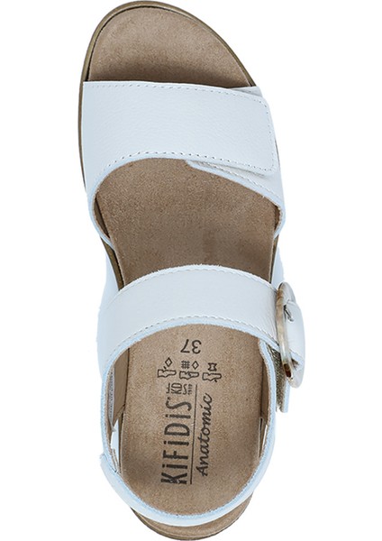 Kifidis Palma 05 Ac-Kifidis Kadın Anatomik Deri Sandalet 36-41