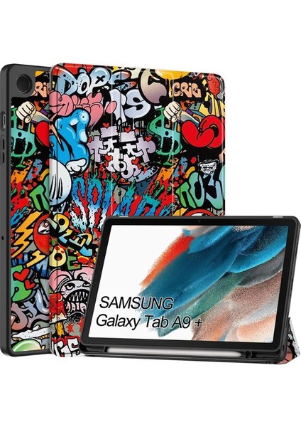 Samsung Galaxy Tab A9 Plus 2023 Için Darbeye Dayanıklı Tablet Kılıfı (Yurt Dışından)