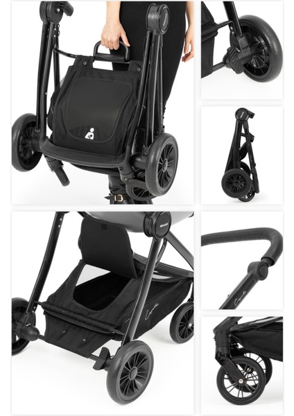 Capella Travel Sistem Bebek Arabası Siyah fiyatları