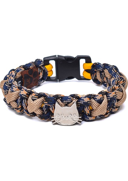 %100 Handmade Premium Paracord Örgü Kedi Tasması