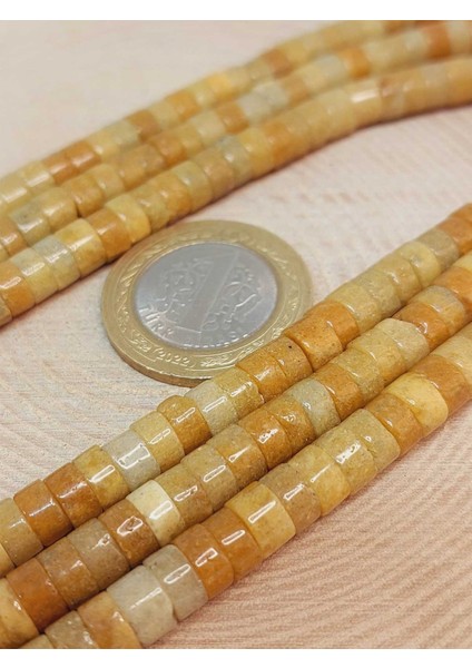 Akik Taşı Şekilli 3X6MM Dizi (49352)