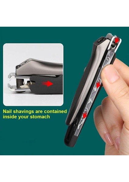 Keskin Tırnak Makası Sıçrama Önleyici Tırnak Makası Paslanmaz Çelik Tırnak Makası Depolama ile Tek Özel Yaratıcı Çapraz (Yurt Dışından) modelleri