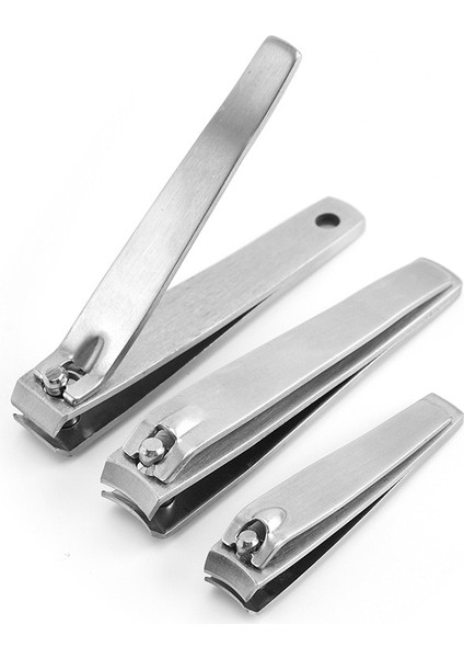 3 Stil Paslanmaz Çelik Tırnak Makası Kesici Profesyonel Manikür Düzeltici Yüksek Kaliteli Ayak Tırnak Makası Klip Yakalayıcı ile (Yurt Dışından) fırsatları