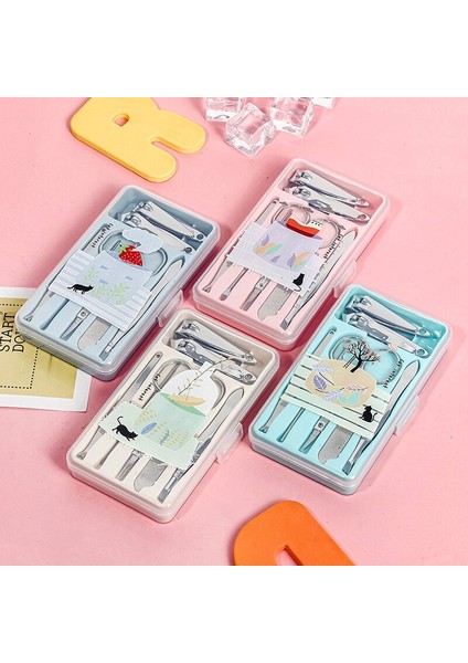 Tırnak Bakım Setleri Manikür Çok Fonksiyonlu Aletler 7 Adet/takım Makas Clipper Tırnak Sanat Pedikür Profesyonel Malzemeleri Aksesuarı (Yurt Dışından) fiyatları