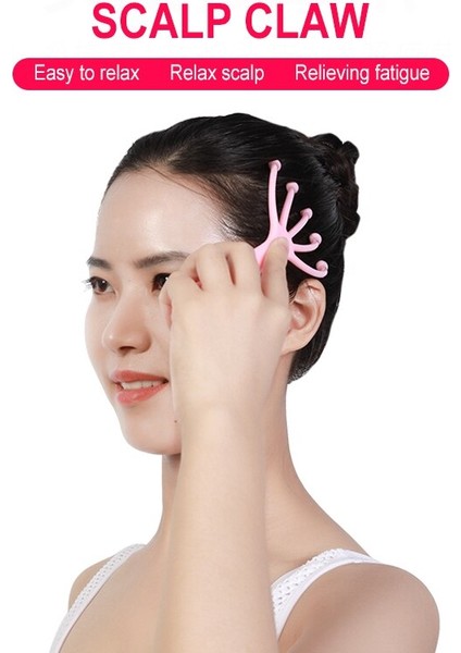 Vücut Masajı Çelik Top Kafa Saç Derisi Gevşeme Masaj Başlığı Cilt Bakımı Boyun Rölyef Stres Rahatlatıcı Pençe Cilt Bakımı Masaj Aracı (Yurt Dışından) fırsatları