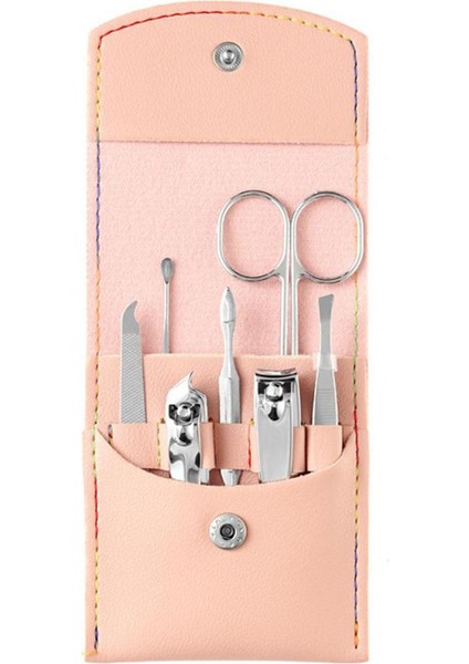 Dayanıklı Çivi Bakım Aracı Anti-Pas Manikür Seti Sağlam Taşıması Kolay Paslanmaz Çelik Manikür Seti (Yurt Dışından)