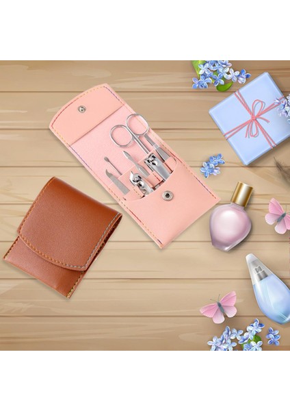 Dayanıklı Çivi Bakım Aracı Anti-Pas Manikür Seti Sağlam Taşıması Kolay Paslanmaz Çelik Manikür Seti (Yurt Dışından) indirimleri