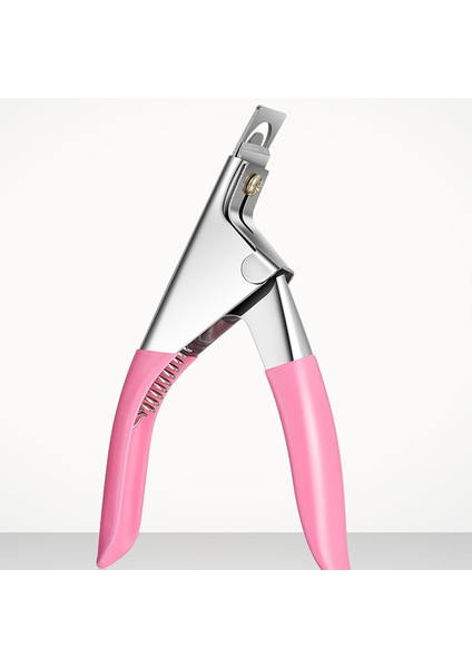 Tırnak Sanat Clipper Kesici Yanlış Tırnak Kenar Manikür Akrilik Uv Jel Yanlış Ipuçları Clipper Kesici Pembe Manikür Kesici Clipper Aracı (Yurt Dışından) fırsatları
