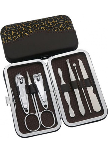 Adet/takım Faydalı Manikür Araçları Küçük Uygun Manikür Kesiciler Tırnak Kesme Makası Kulak Kaşığı Manikür Aracı 7 Parça Kiti (Yurt Dışından) indirimleri
