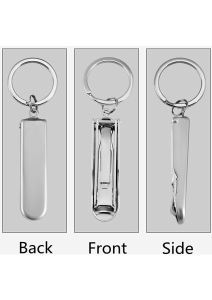 Paslanmaz Çelik Tırnak Makası Katlanabilir El Ayak Tırnağı Çivi Kesici Giyotin Anahtarlık (Yurt Dışından) fiyatları