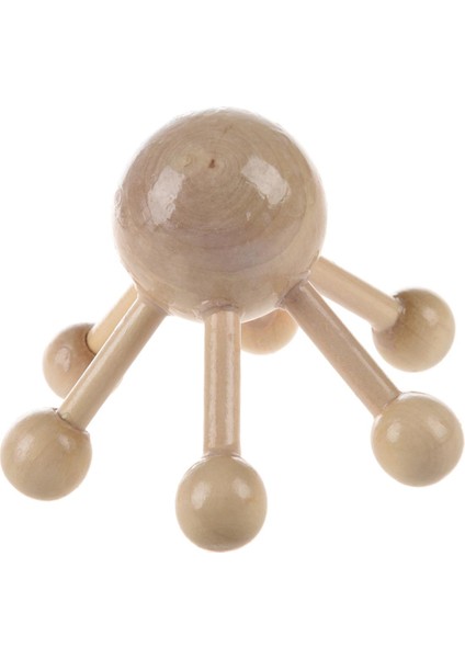 Srıwen Ev Ofis 6 Nokta Gerginlik Giderici Ahşap Kafa Derisi Masaj Ekipmanı (Yurt Dışından)