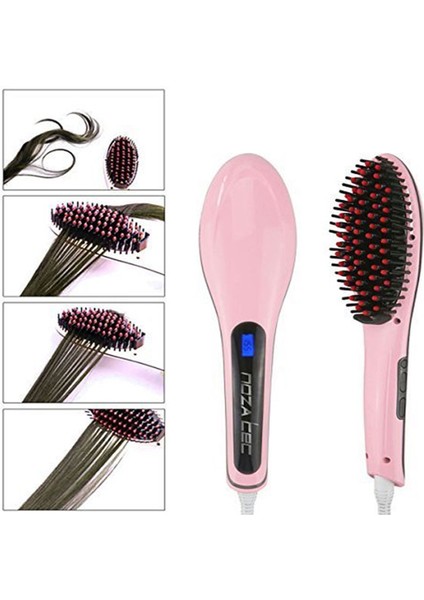 Dijital Fast Saç Fırçası Elektrikli Saç Düzleştirici (Yurt Dışından) modelleri
