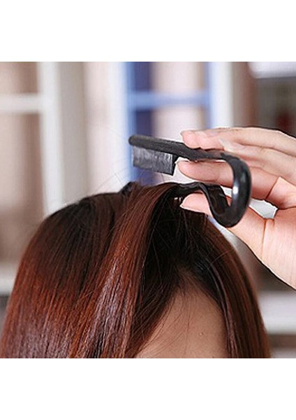 Moda Saç Tarak V Tipi Saç Düzleştirici Tarak Dıy Salon Saç Kesimi Kuaförlük Şekillendirici Aracı Anti-Statik Tarak Fırçalar (Yurt Dışından) fırsatları