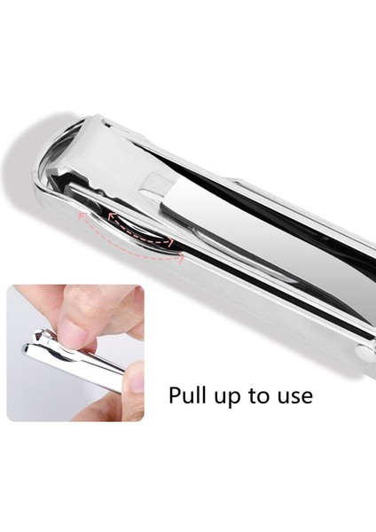 Paslanmaz Çelik Tırnak Makası Katlanabilir El Ayak Tırnağı Çivi Kesici Giyotin Anahtarlık (Yurt Dışından) fırsatları