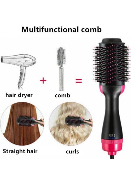 2'si 1 Arada Tek Adımlı Saç Kurutma Makinesi ve Hacimlendirici Sıcak Saç Fırçası, Saç Kurutma Makinesi Fırçası, Saç Düzleştirici ve Kıvırıcı (Yurt Dışından) modelleri