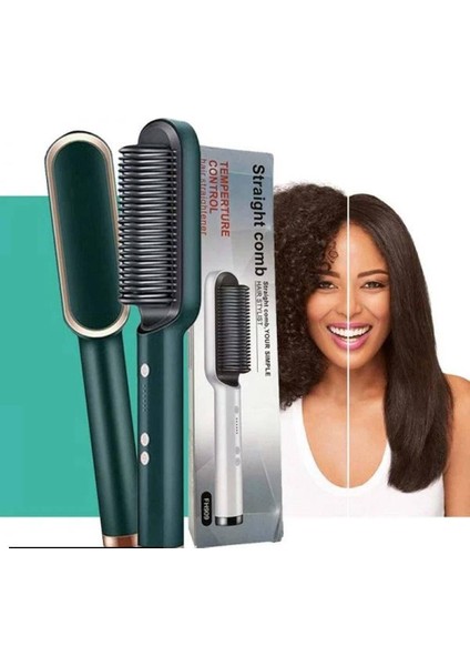 Kadınlar Için Elektronik Saç Tarağı + Düzleştirici (Yurt Dışından)