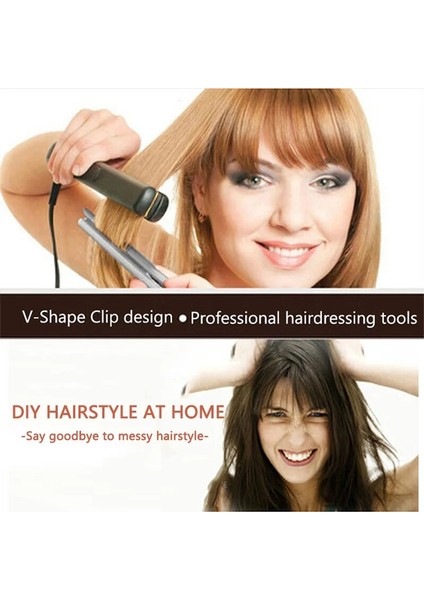 Saç Düzleştirici Salon Tarak Aracı Kuaförlük Dıy Aracı Tutma Maşa Saç Şekillendirici Haircombs Kadınlar Için Saç Fırçası Düzleştirici 1 Adet (Yurt Dışından) modelleri