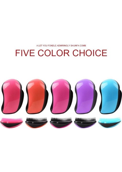 Yeni Makyaj Sihirli Salon Tarak Anti-Statik Saç Fırçası Şekillendirici Araçları Kadınlar Kızlar Için Duş Düzleştirme Taraklar (Yurt Dışından) modelleri