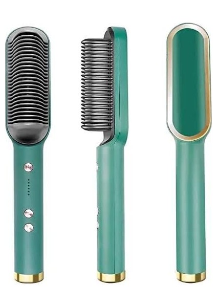 Erkekler ve Kadınlar Için 5 Sıcaklık 20S Isıtmalı Orijinal Saç Düzleştirici Fırça Düzleştirme Tarağı (Yurt Dışından) fiyatları