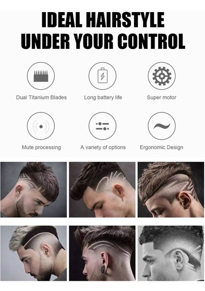 T9 Saç Kesme Makinesi Metal Vintage Makine Kadın Kuaförlük Saç Kesme Makineleri (Yurt Dışından) fırsatları