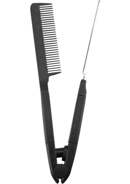 Düzleştirme ve Keratin Için Sağlam Kavrama Özelliğine Sahip V Tarak. (Yurt Dışından)