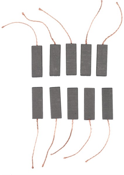 10 Adet Karbon Fırçalar Motor Karbon Fırçalar Yedek Karbon Fırçalar Siemens Davul Tipi Çamaşır Makinesi Parçaları 5X13.5X40MM (Yurt Dışından)