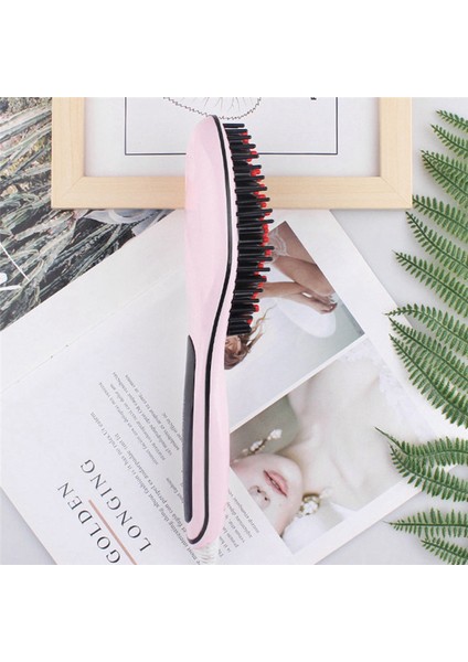 1 Adet Hızlı Saç Düzleştirici Isıtma Düz Saç Fırçası Saç Düzleştirici Düzleştirme Tarağı Hızlı Şekillendirici Abd Plug (Yurt Dışından) fiyatları