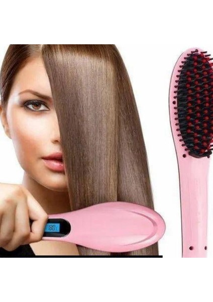 Hızlı Saç Düzleştirici Elektrikli Saç Tarağı (Yurt Dışından)