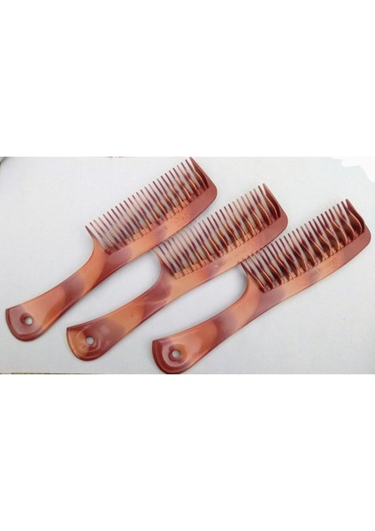 Saç Tarağı | Saf Plastik Tarak |saplı Tarak I 3'lü Paket | Markalı Tarak (Yurt Dışından) modelleri