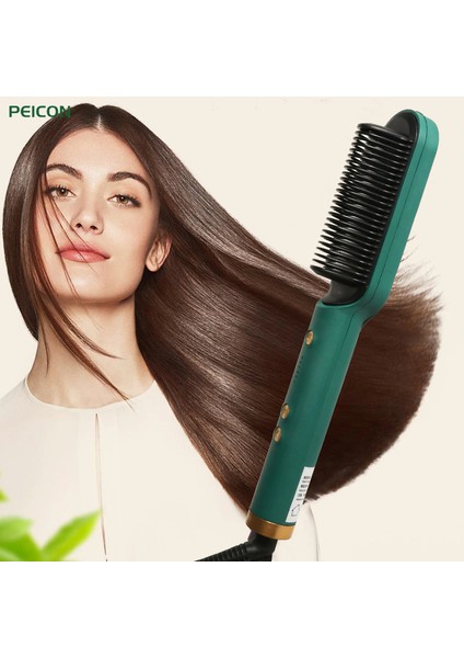 Elektrikli Saç Düzleştirici Seramik Saç Bigudi Şekillendirici Fırça - Yeni Teknoloji (Yurt Dışından) modelleri