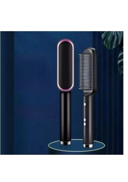 Saçınıza Zarar Vermeyecek Negatif Iyonlara Sahip Yeni Çift Amaçlı Isıtmalı Düzleştirme Tarağı ve Bukle Tarağı (Yurt Dışından) fırsatları
