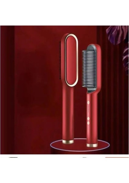 Saçınıza Zarar Vermeyecek Negatif Iyonlara Sahip Yeni Çift Amaçlı Isıtmalı Düzleştirme Tarağı ve Bukle Tarağı (Yurt Dışından) indirimleri