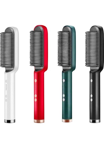 909 Brush Saç Düzleştirici ile Şık ve Şık Saçlar Elde Edin: Ayarlanabilir Sıcaklık (130°C Ila 200°C) ile Tarak Stili Saç Şekillendirme Aracı - Kızlar Için OG28 ile Tanışın (Yurt Dışından) fiyatları