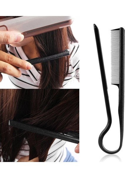Adet Kullanışlı Saç Düzleştirici Salon Tarak Kuaförlük Pürüzsüz Aracı Tutma Maşa Saç Şekillendirici Araçları Kadınlar Için Saç Fırçası Düzleştirici (Yurt Dışından) indirimleri