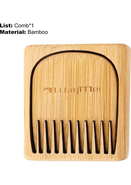 Trendygirl Sakal Fırçası Yeniden Kullanılabilir Bakım Kare Cep Bıyık Tarağı (Yurt Dışından) modelleri