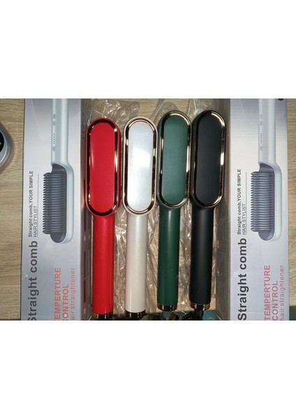 Kızlar Için Saç Düzleştirici Fırçası Elektrikli Isıtma Tarak Anti-Haşlanma Saç Düzleştirme Fırçası (Yurt Dışından) indirimleri