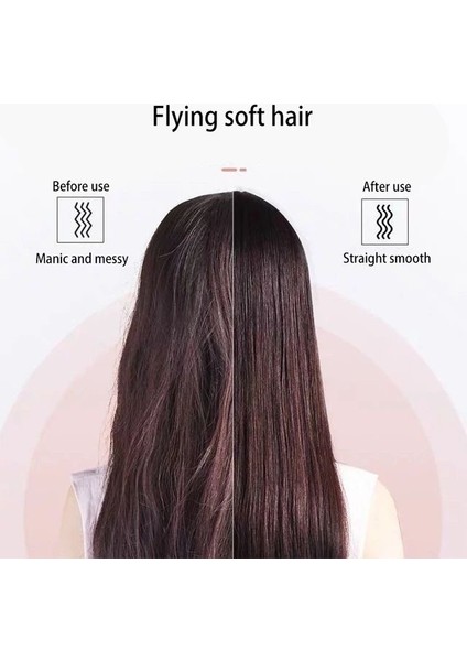 Elektrikli Saç Düzleştirici Fırçası Negatif Iyonlar Saçlara Zarar Vermez 5 Dişli Sıcaklık Termostatik Ptc Isıtma Elektrikli Saç Fırçası (Yurt Dışından) fırsatları