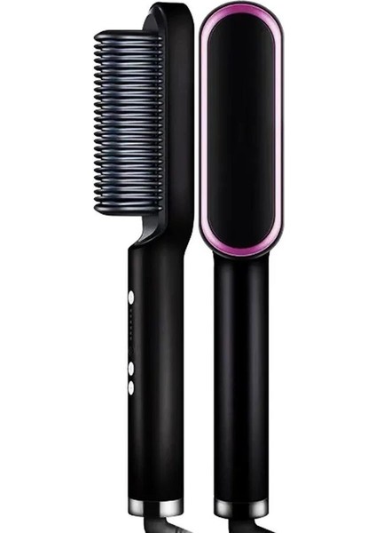 Saç Düzleştirici Sıcak Tarak Özelleştirilmiş Saç Şekillendirici Araçları Saç Fırçası Düzleştirici Tarak (Yurt Dışından)